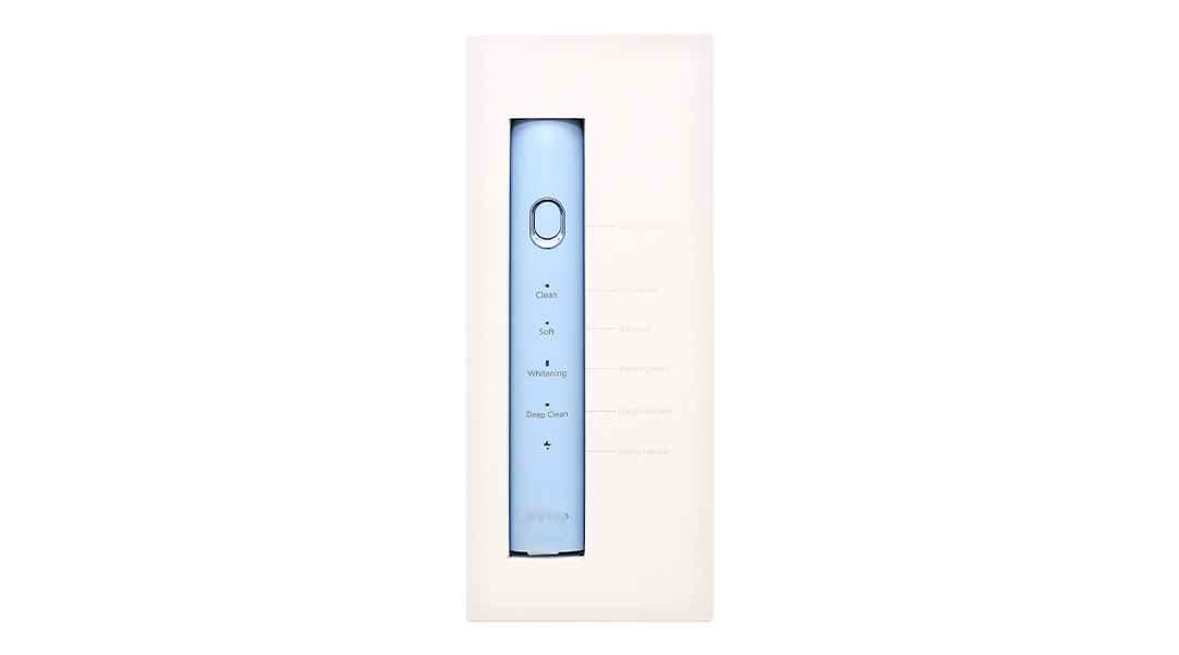 Bàn chải điện Halio Sonic SmartClean - Sky Blue