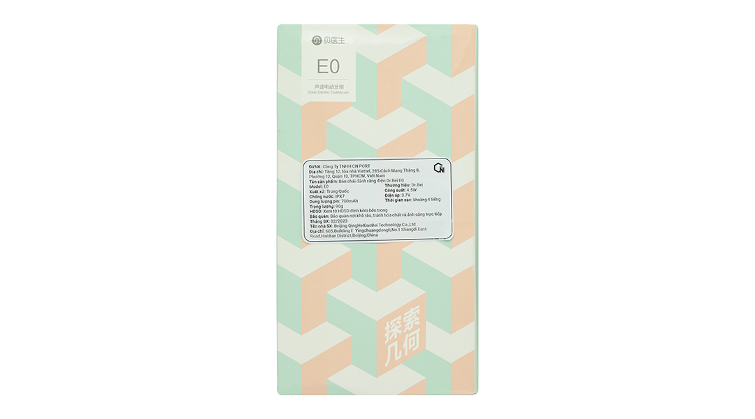 Bàn chải đánh răng điện Dr.Bei E0