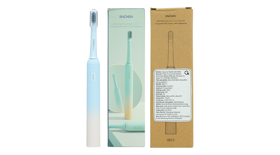 Bàn chải điện Enchen Mint 5