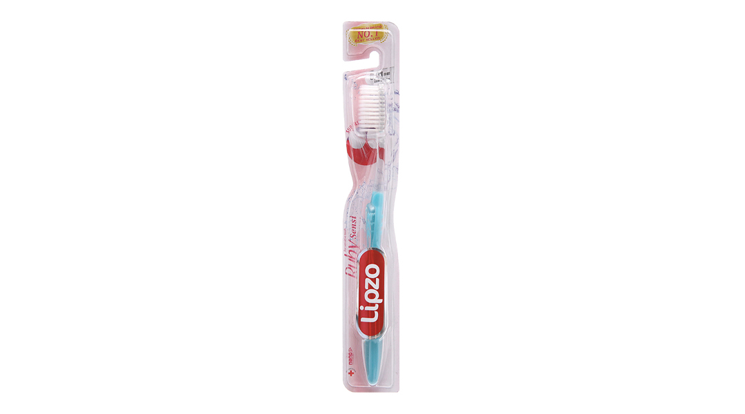 Bàn chải đánh răng Lipzo Ruby Sensi lông chỉ tơ