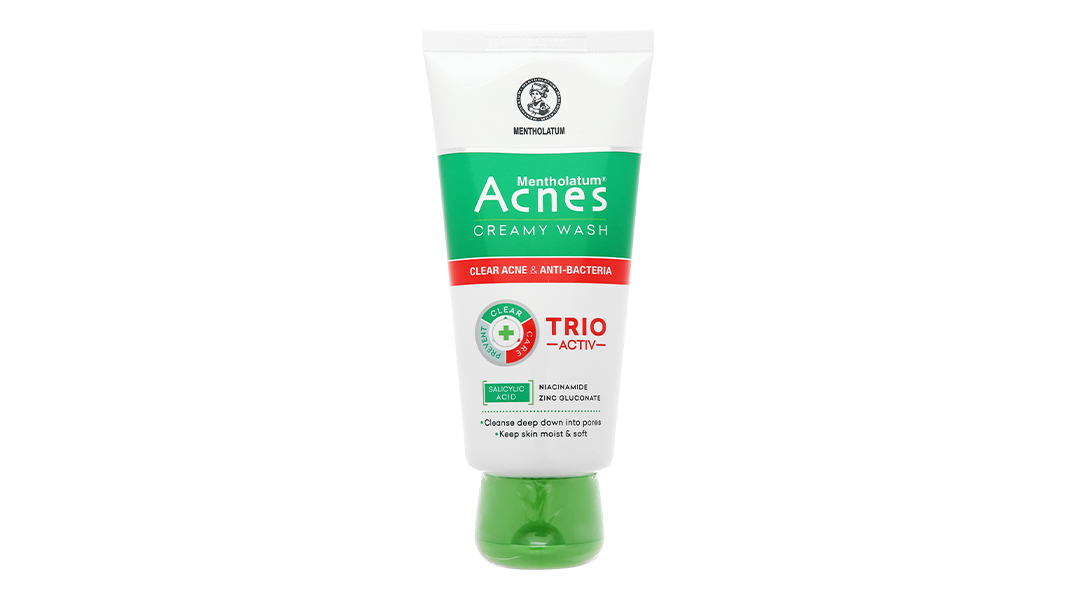 Kem rửa mặt Acnes Trio Activ ngăn ngừa mụn