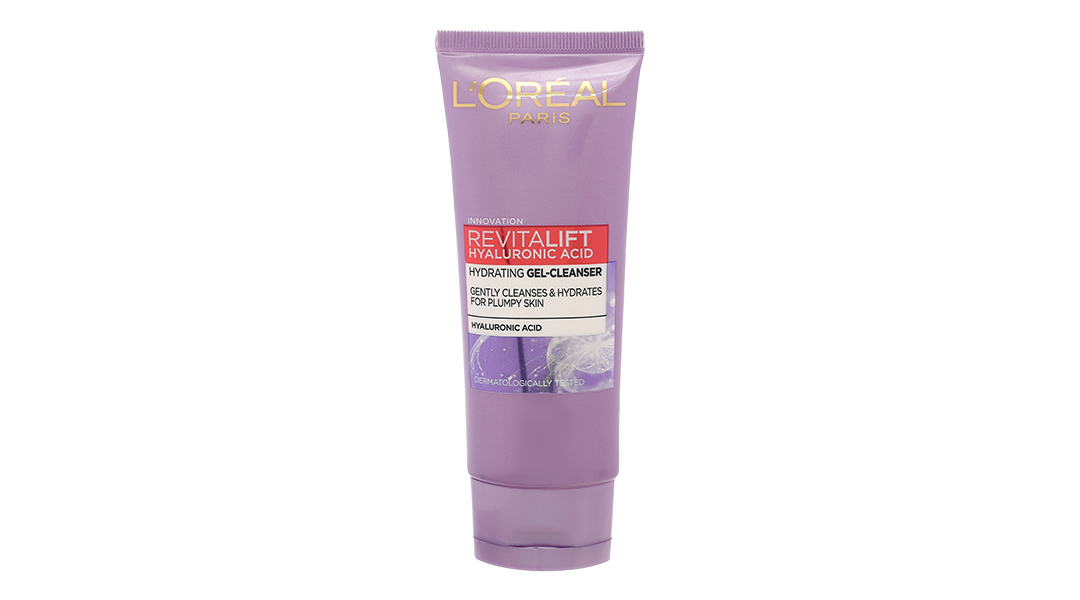 Sữa rửa mặt L'Oreal Paris Revitalift Hyaluronic Acid cấp ẩm, mịn da