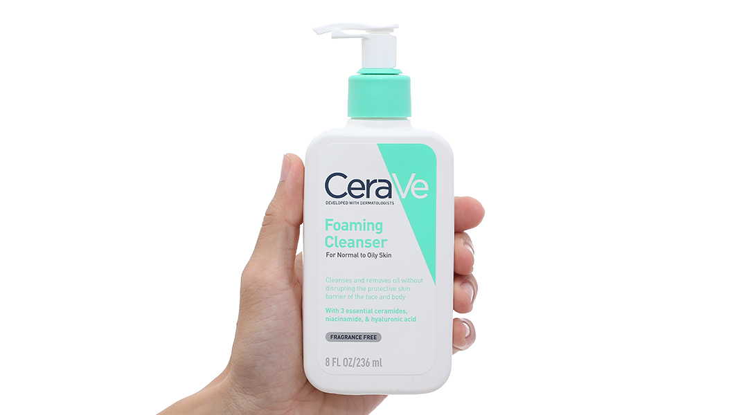 CeraVe Foaming Cleanser 236ml cho da dầu