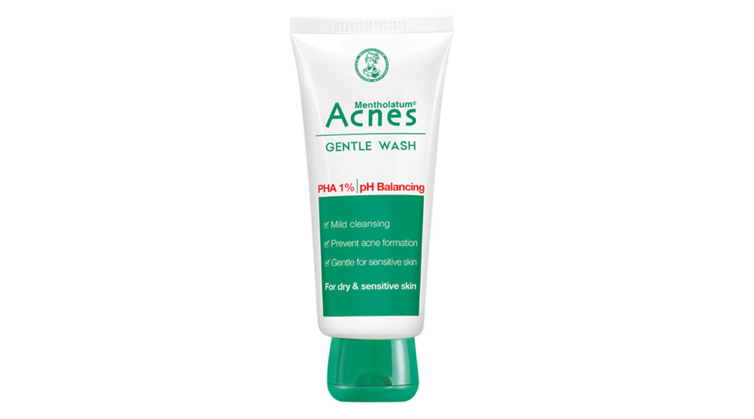 Gel rửa mặt Acnes Gentle Wash ngừa mụn cho da khô và da nhạy cảm