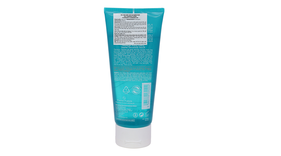 Gel rửa mặt Avène Cleanance làm sạch da, giảm nhờn mụn