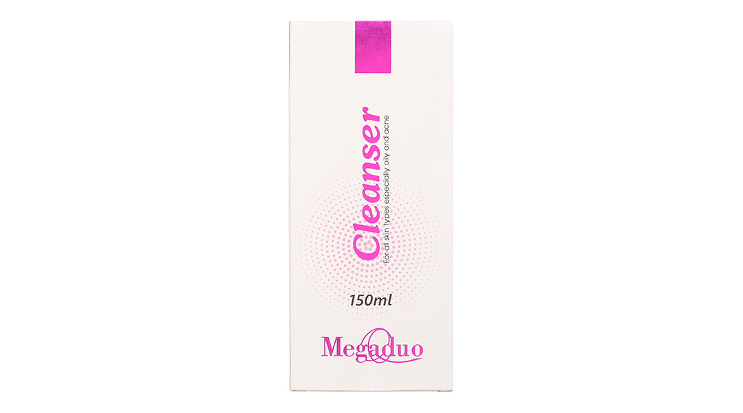 Sữa rửa mặt Megaduo Cleanser làm sạch da giúp da mịn màng, ngừa mụn