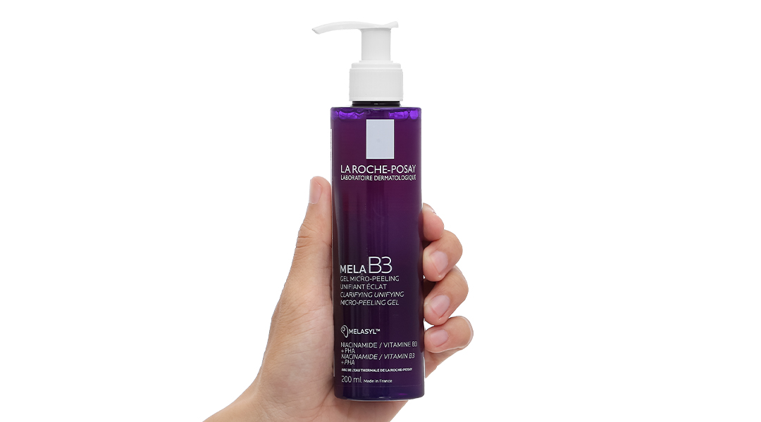 Gel rửa mặt La Roche Posay Mela B3 giúp sáng da mờ thâm