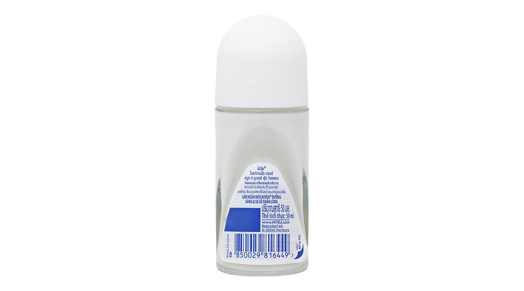 Lăn khử mùi Nivea Brightening & Smooth Vitamin C se khít lỗ chân lông