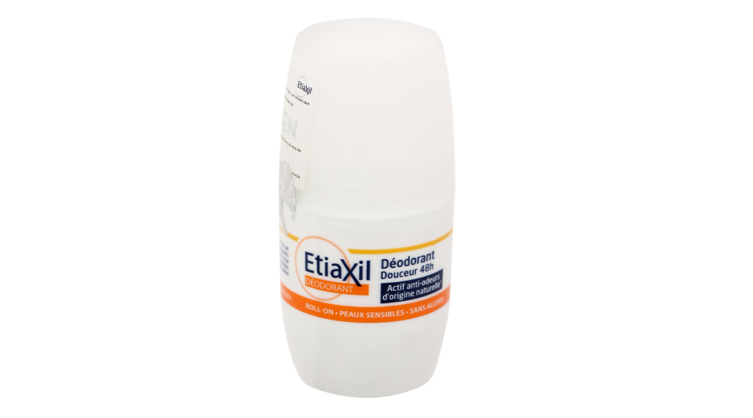 Lăn khử mùi Etiaxil Douceur giảm mùi cơ thể dịu nhẹ đến 48 giờ