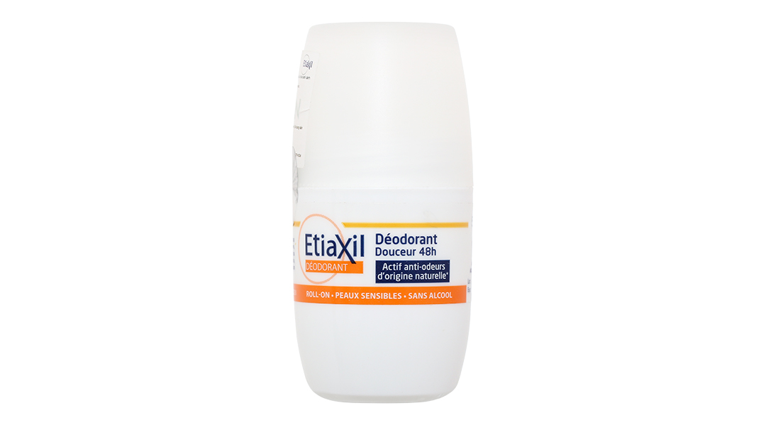 Lăn khử mùi Etiaxil Douceur giảm mùi cơ thể dịu nhẹ đến 48 giờ