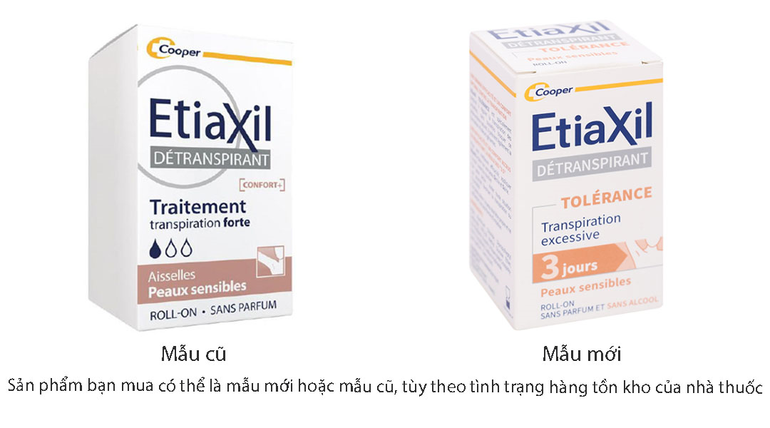 Lăn khử mùi Etiaxil giúp khử mùi hôi dưới cánh tay cho da siêu nhạy cảm