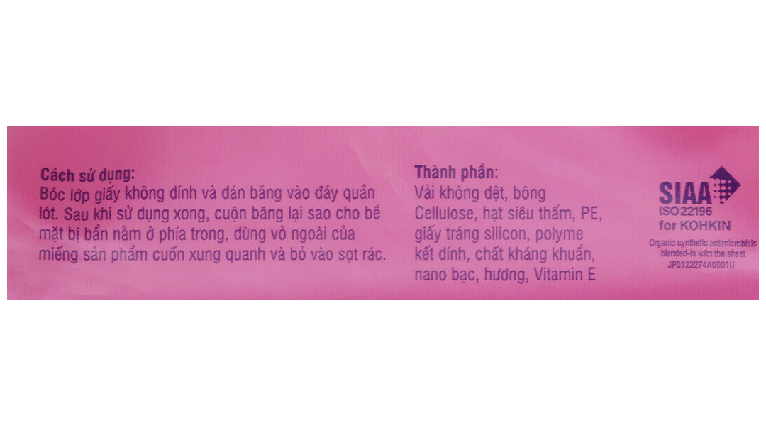 Băng vệ sinh Diana siêu thấm siêu mỏng, có cánh