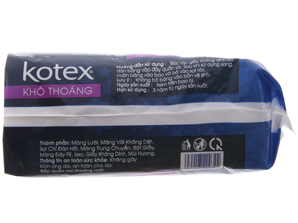 Băng vệ sinh đêm Kotex Style chống tràn