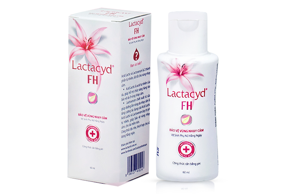 Dung dịch vệ sinh phụ nữ Lactacyd FH ngăn mùi, giảm ngứa