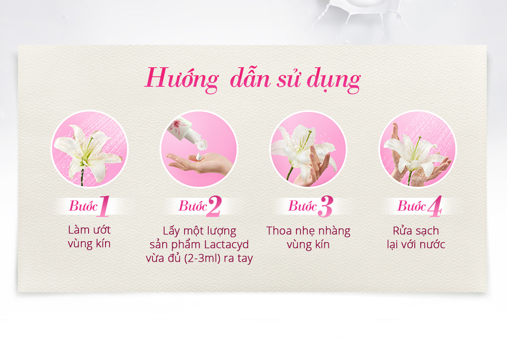 Dung dịch vệ sinh phụ nữ Lactacyd FH ngăn mùi, giảm ngứa