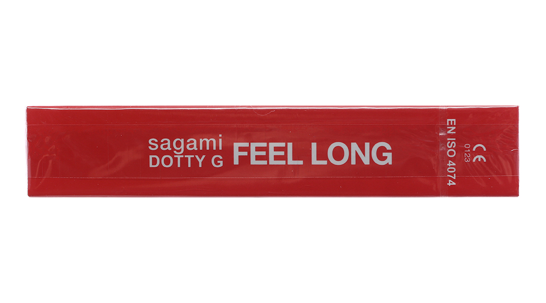 Bao cao su Sagami Xtreme Feel Long có chấm bi nhỏ 53mm