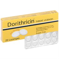 Viên ngậm Dorithricin hộp 20 viên-Nhà thuốc An Khang