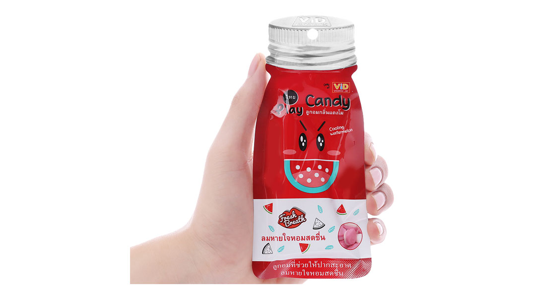 Kẹo Play Candy vị dưa hấu thơm miệng