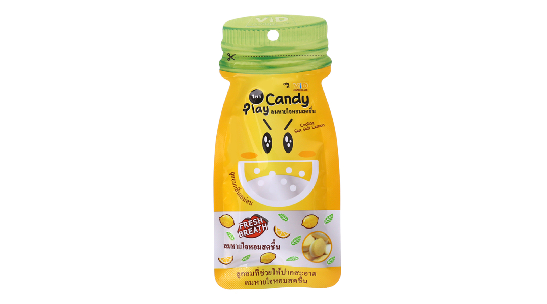 Kẹo ngậm Play Candy vị chanh muối