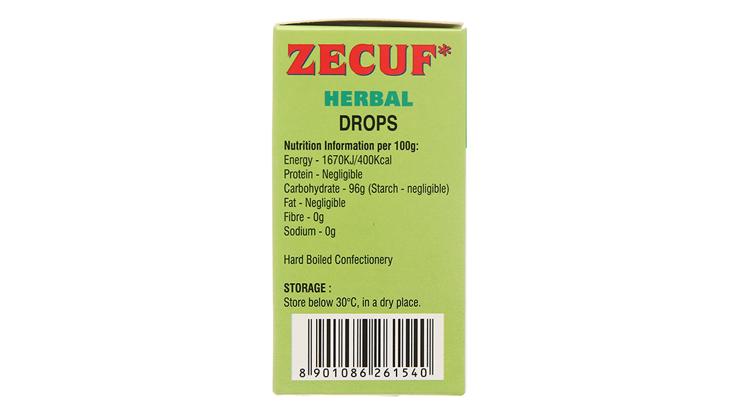Kẹo Không Đường Zecuf Sugar Free H/5Vi