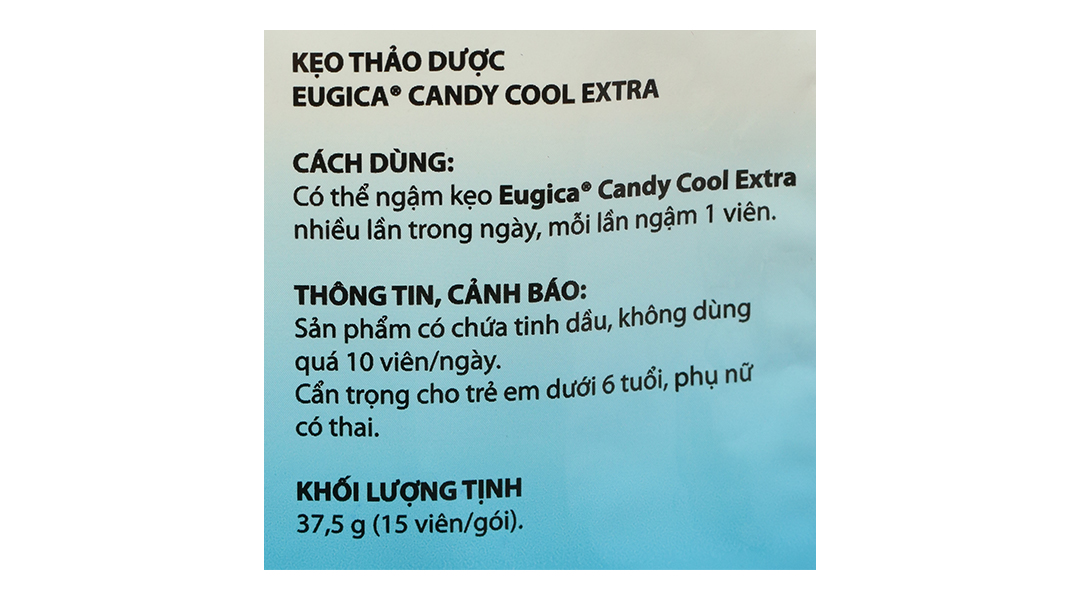 Eugica Candy Cool Extra