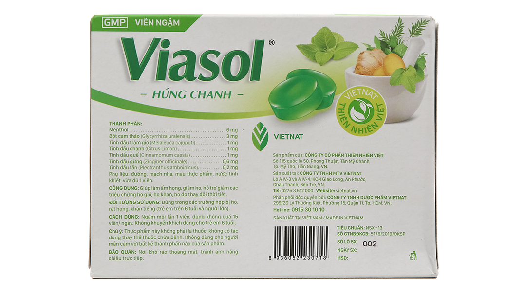 Viasol húng chanh