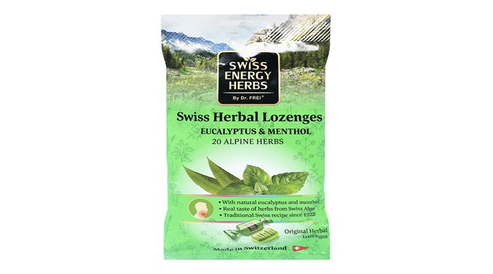 Kẹo Swiss Herbal bạc hà, khuynh diệp Gói 55g