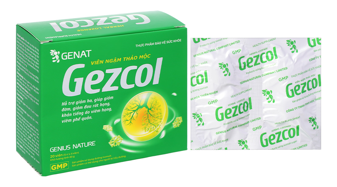Kẹo thảo mộc Gezcol
