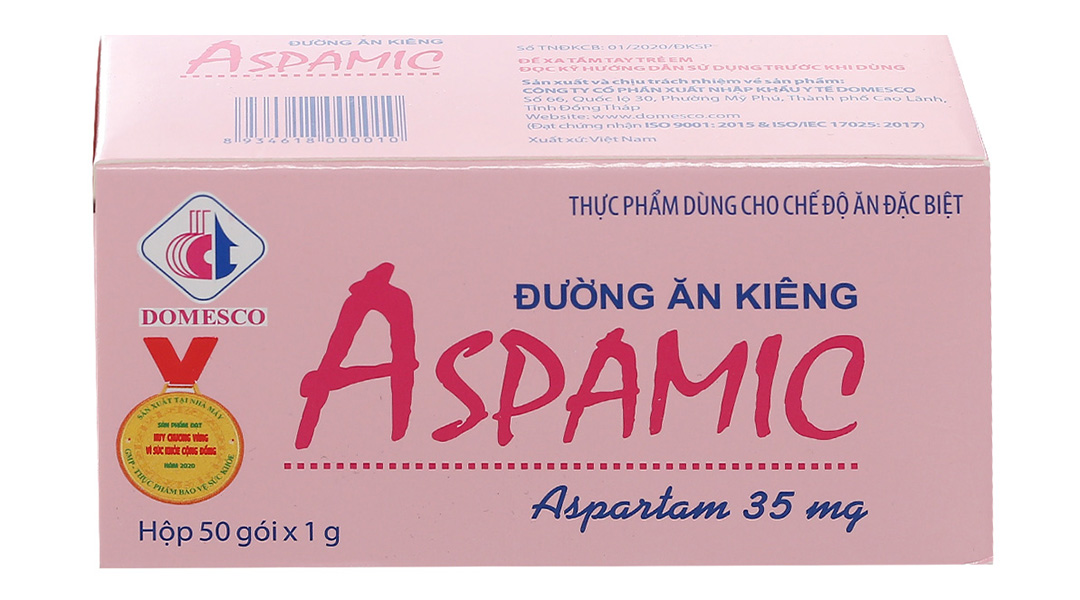 Đường Aspamic dành cho người ăn kiêng