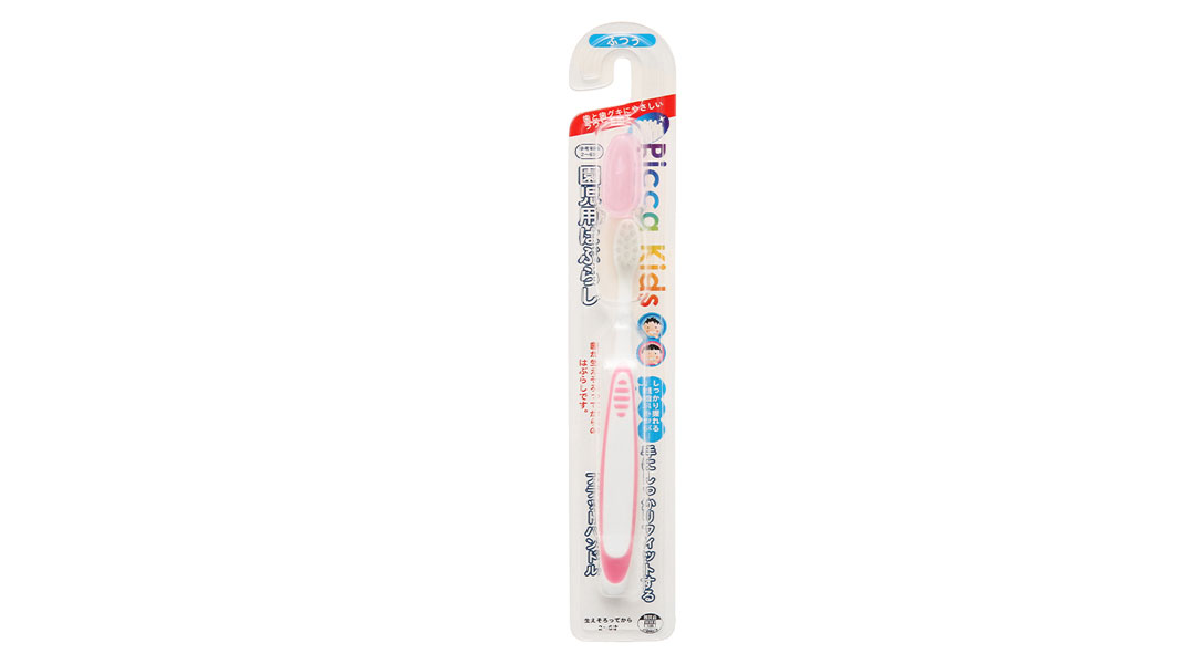 Bàn chải đánh răng Okamura Picca Kids lông mềm cho bé 2 - 6 tuổi (vỉ 1 cây)  - 04/2025 |nhathuocankhang.com