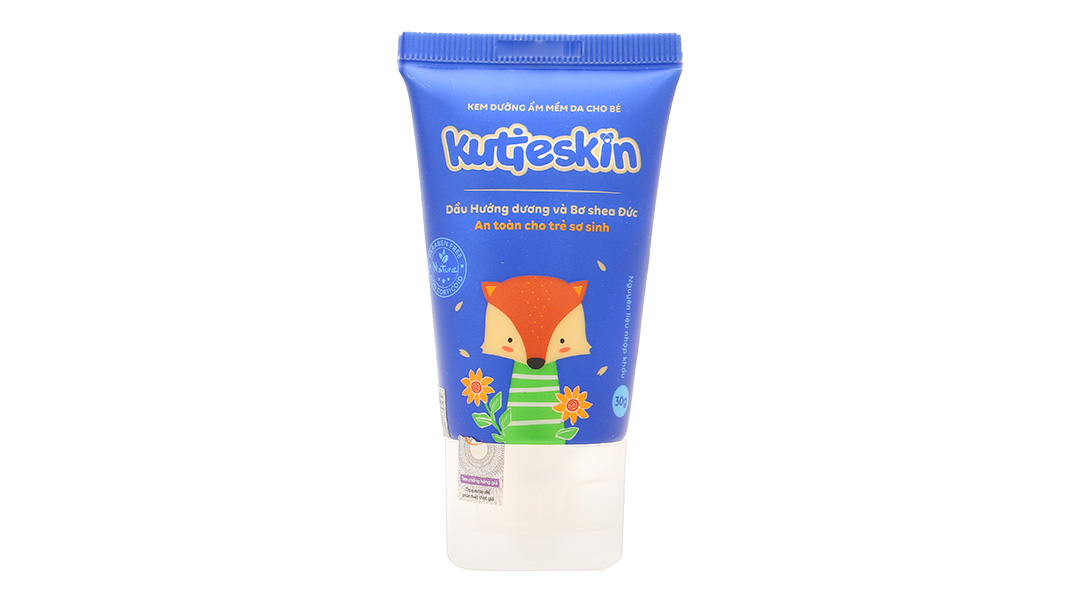 Kem dưỡng ẩm Kutieskin làm dịu, giảm khô ngứa, nứt nẻ