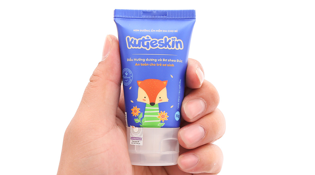 Kem dưỡng ẩm Kutieskin làm dịu, giảm khô ngứa, nứt nẻ