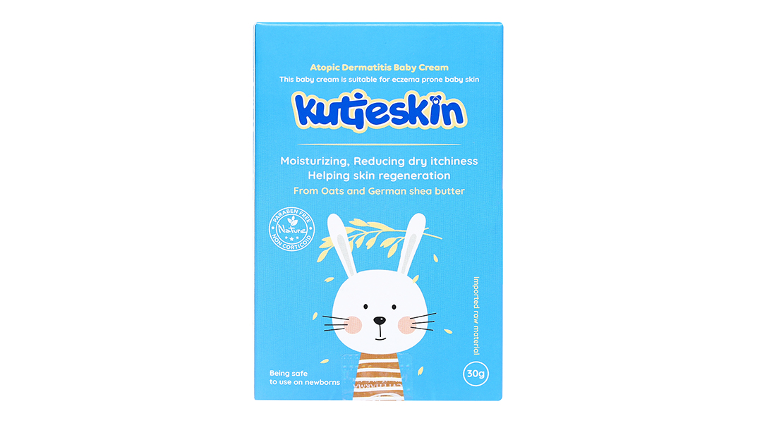 Kem bôi Kutieskin trị chàm sữa, dưỡng ẩm cho bé