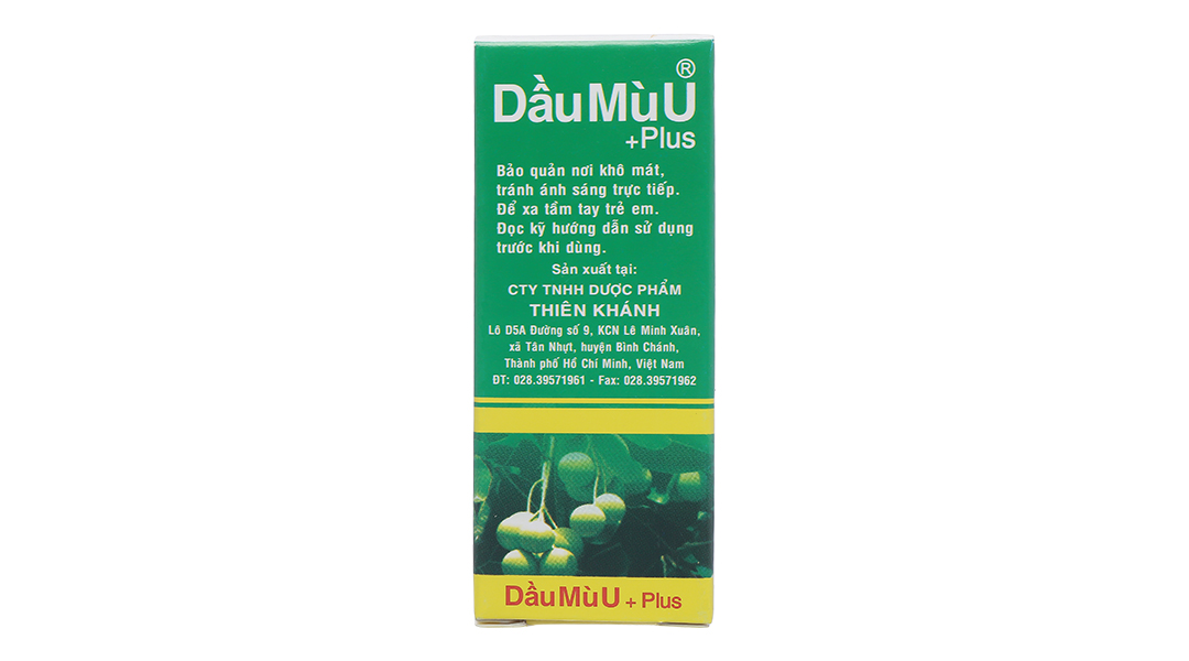 Dầu Mù U Plus làm mềm da, giảm khô da