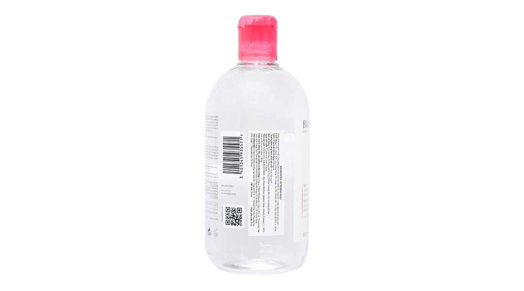 Nước tẩy trang Bioderma Sensibio H2O làm sạch sâu cho da nhạy cảm