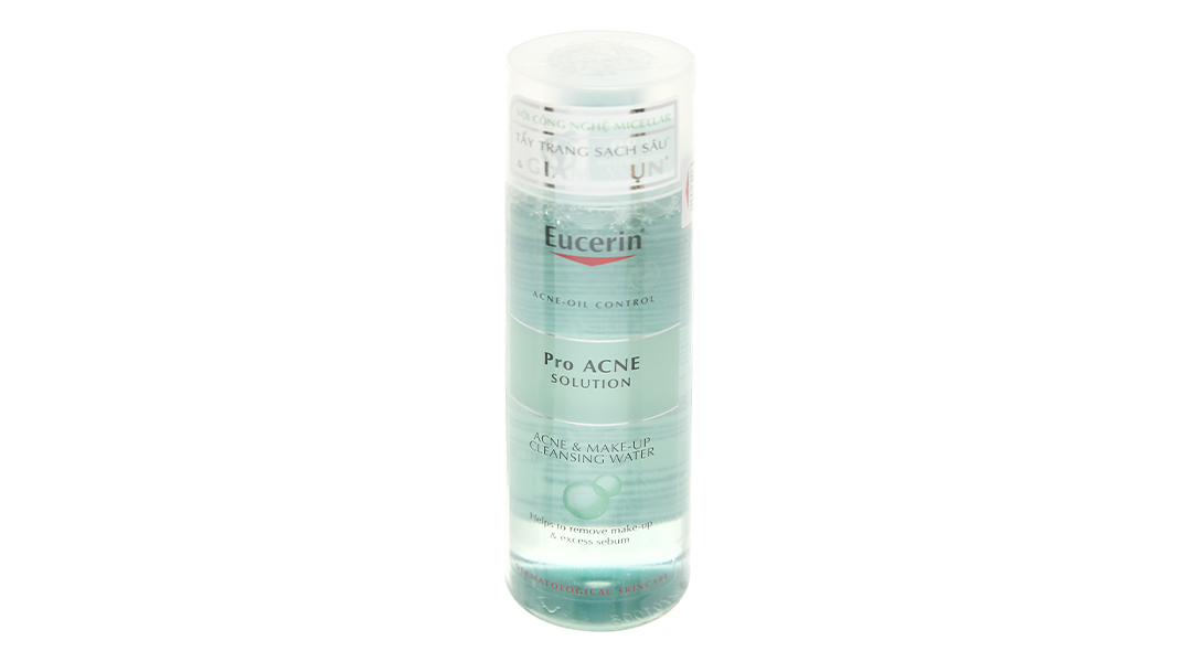 Nước tẩy trang Eucerin Pro Acne Solution da nhạy cảm, da mụn