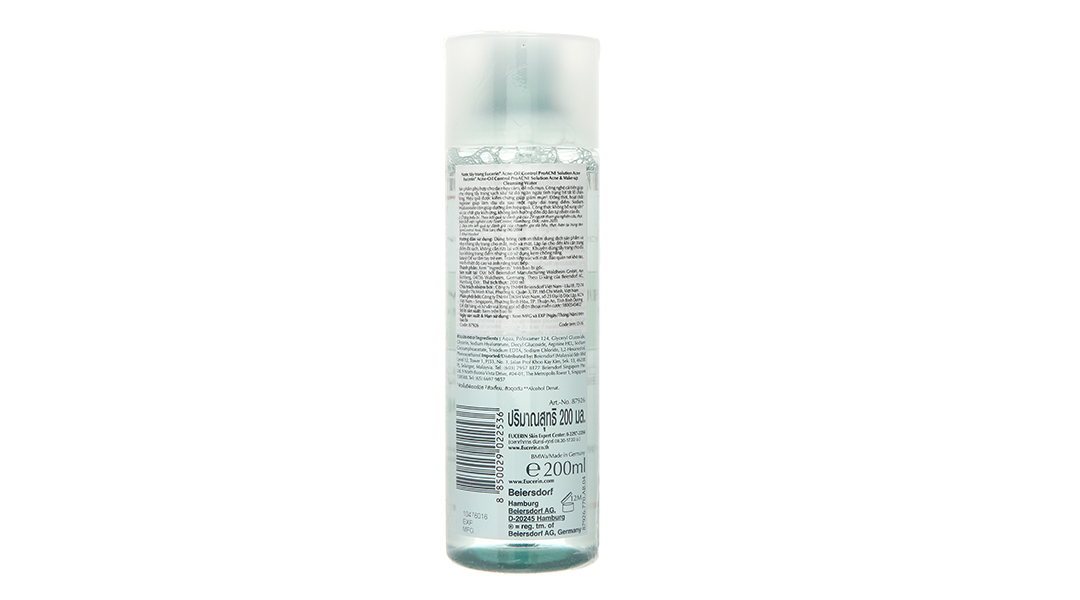 Nước tẩy trang Eucerin Pro Acne Solution da nhạy cảm, da mụn