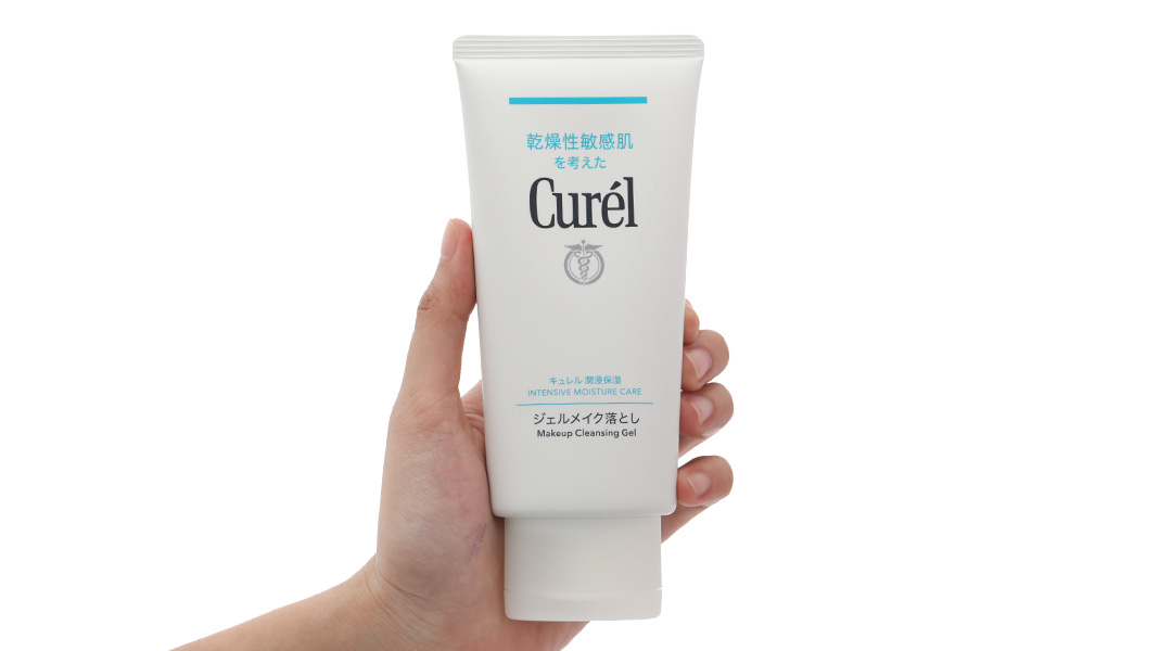 Gel tẩy trang Curél cấp ẩm chuyên sâu cho da khô & nhạy cảm