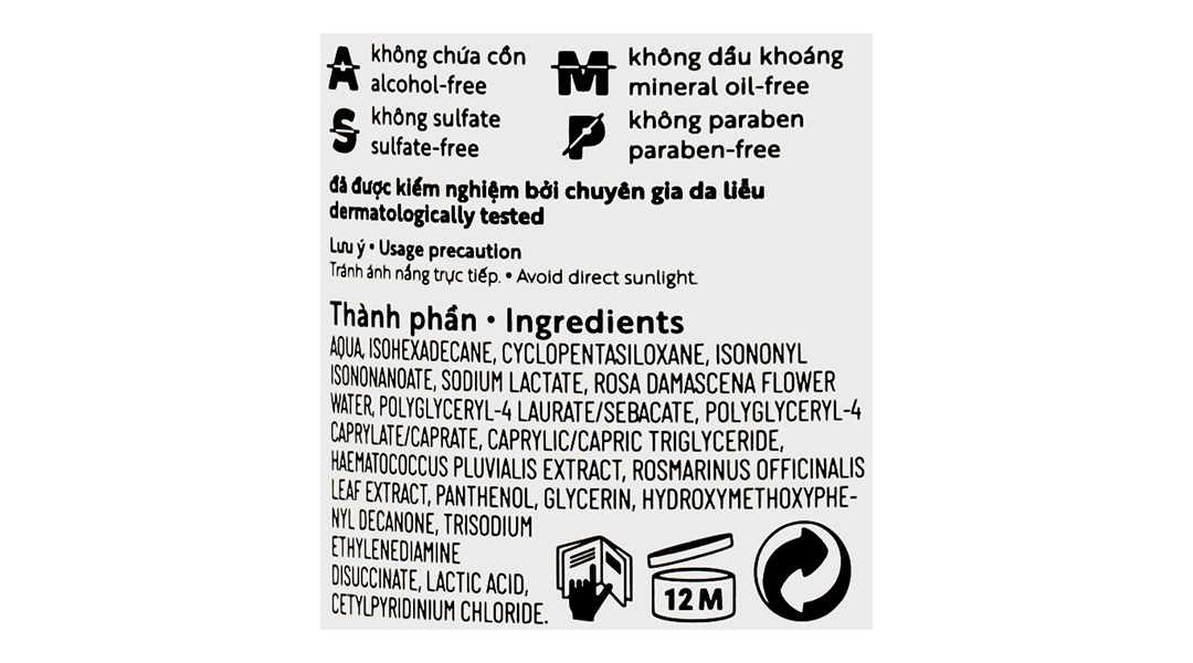 Nước tẩy trang Cocoon hoa hồng làm sạch sâu và cấp ẩm cho da