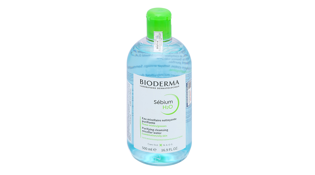 Nước tẩy trang Bioderma Sébium H2O làm sạch sâu cho da dầu, hỗn hợp