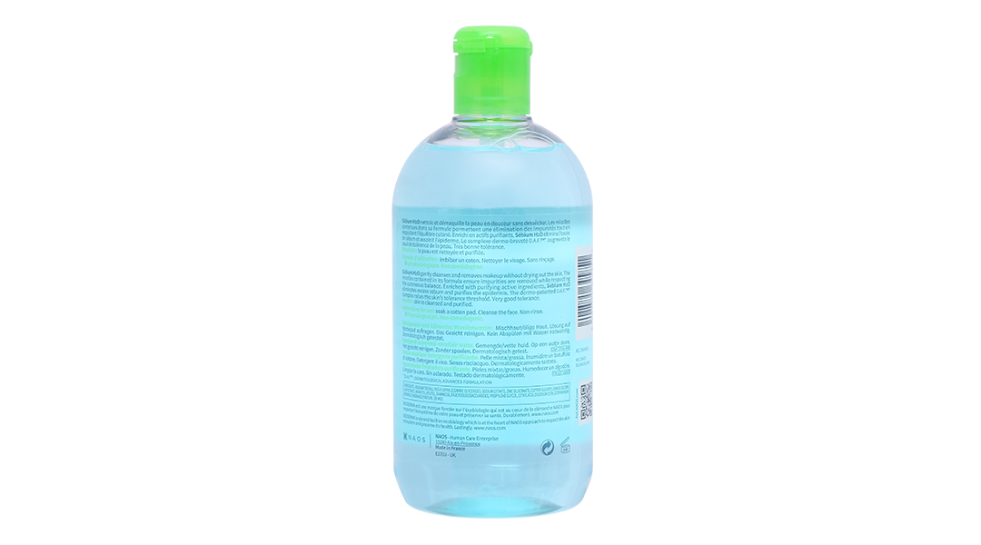 Nước tẩy trang Bioderma Sébium H2O làm sạch sâu cho da dầu, hỗn hợp