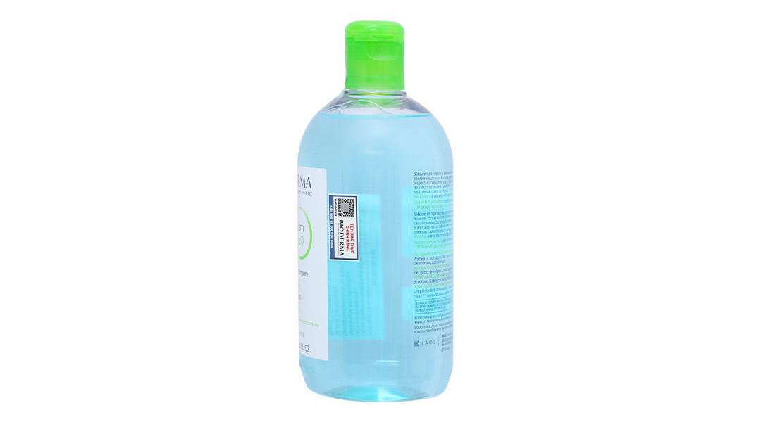 Nước tẩy trang Bioderma Sébium H2O làm sạch sâu cho da dầu, hỗn hợp
