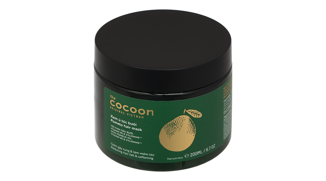 Kem ủ tóc bưởi Cocoon giảm gãy rụng và làm mềm tóc