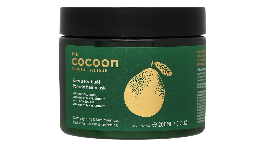 Kem ủ tóc bưởi Cocoon giảm gãy rụng và làm mềm tóc