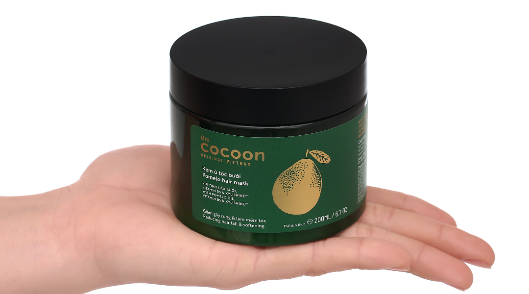 Kem ủ tóc bưởi Cocoon giảm gãy rụng và làm mềm tóc