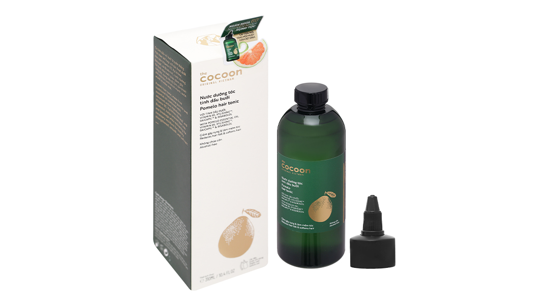 Nước dưỡng tóc tinh dầu bưởi Cocoon giảm gãy rụng, làm mềm tóc