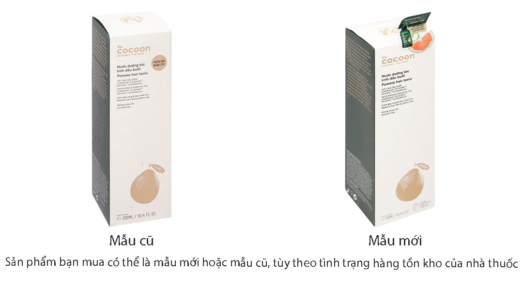 Nước dưỡng tóc tinh dầu bưởi Cocoon giảm gãy rụng, làm mềm tóc