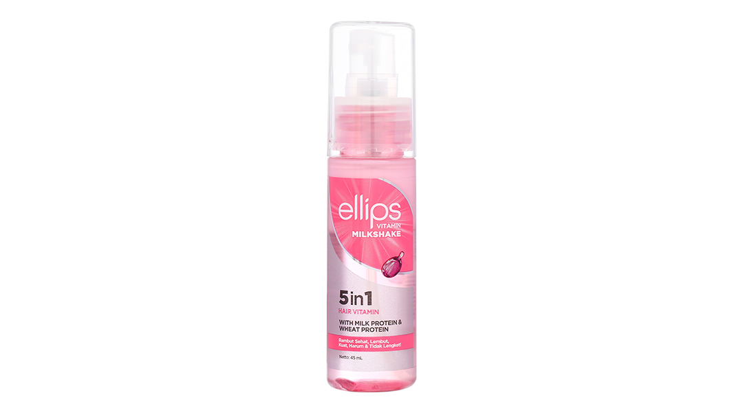 Xịt dưỡng tóc Ellips Vitamin Milkshake giúp phục hồi hư tổn