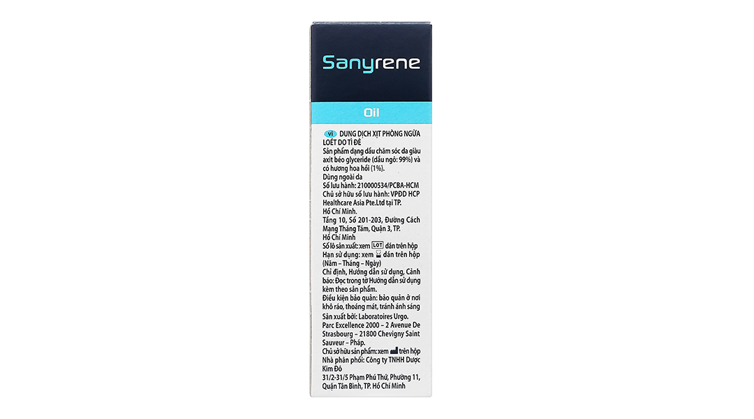Xịt chống loét Sanyrene