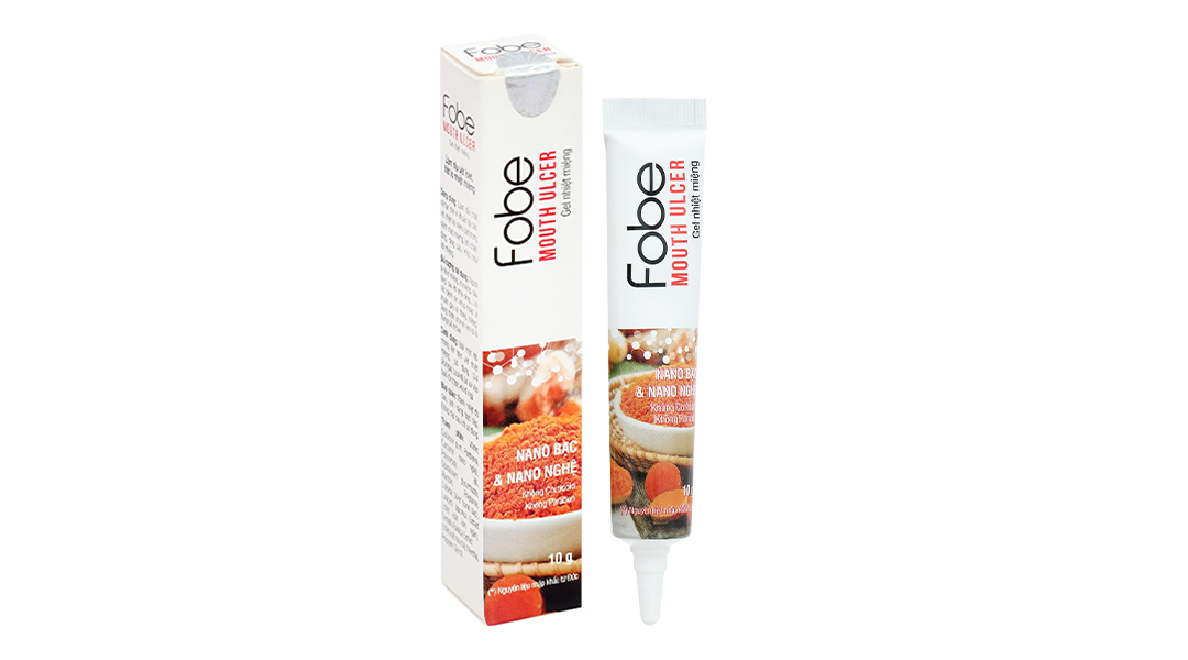 Gel Fobelife Fobe Mouth Ulcer hỗ trợ giảm nhiệt miệng
